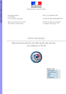 Recommandations de sécurité relatives aux réseaux wifi