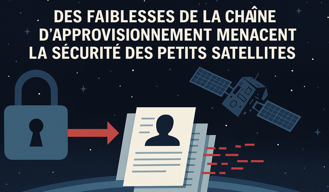 SpyChain : quand la chaîne d’approvisionnement menace la sécurité des petits satellites