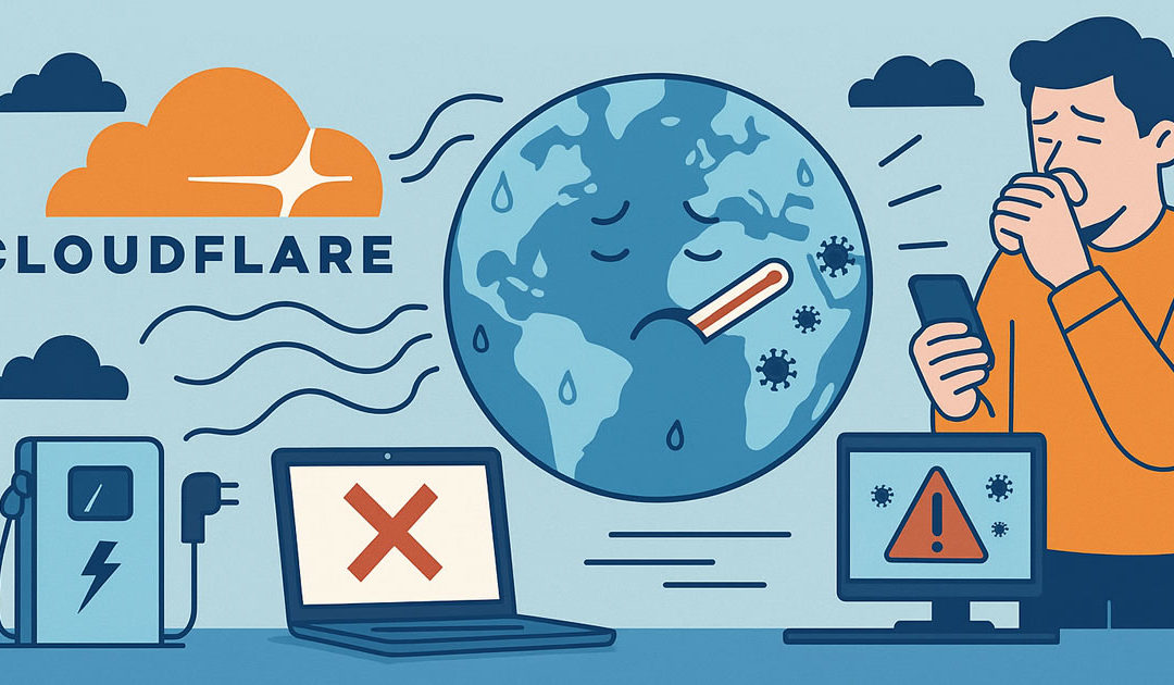 Quand Cloudflare tousse, Internet prend froid : un rappel brutal des risques liés à la centralisation du numérique
