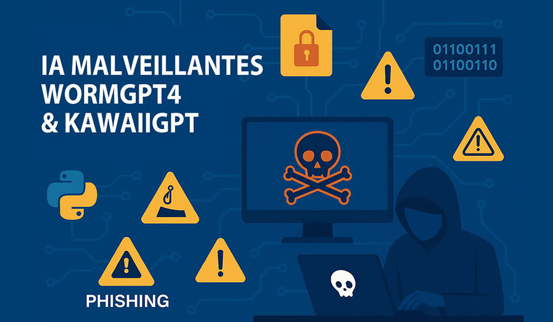 Quand l’IA change de camp : WormGPT, KawaiiGPT et la banalisation des capacités cyber offensives