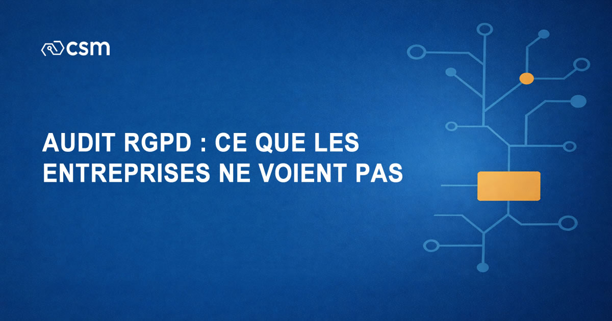 Audit RGPD : ce que les entreprises ne voient pas | CSM - Cybersécurité ...