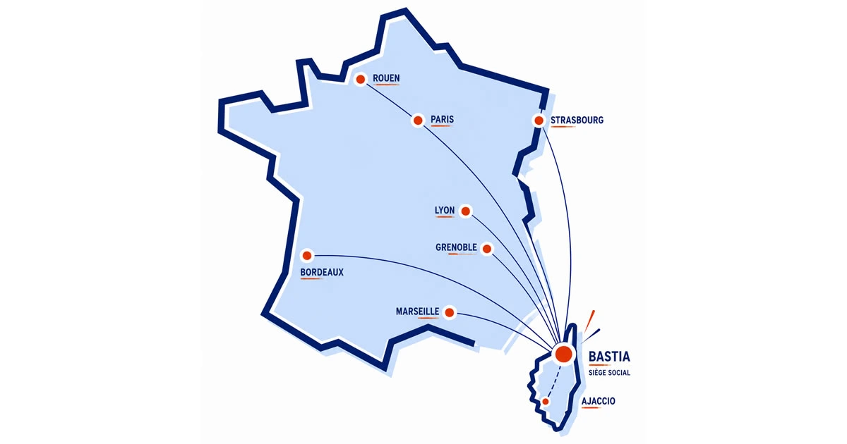 Carte clients CSM