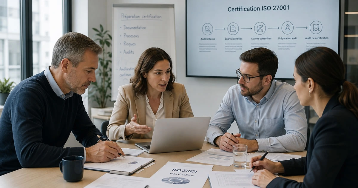 Accompagnement à la certification ISO 27001
