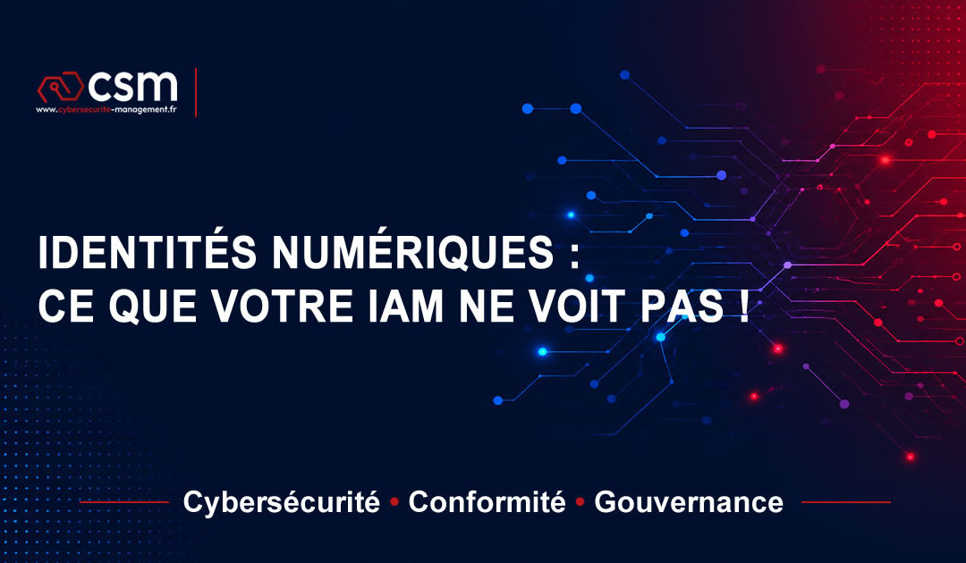 Identités numériques : ce que votre IAM ne voit pas !