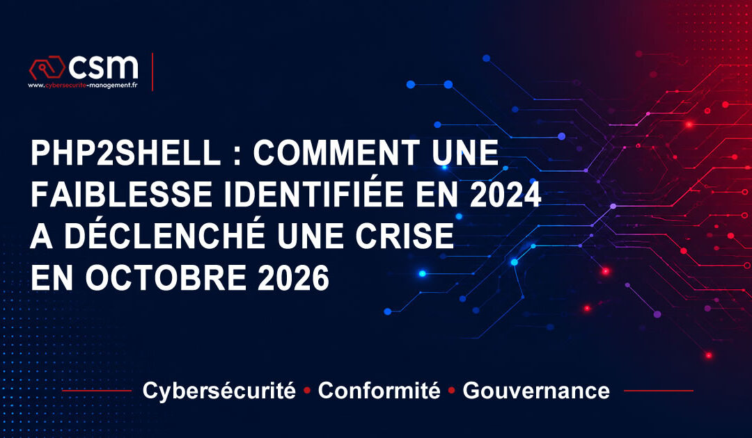 PHP2Shell : comment une faiblesse identifiée en 2024 a déclenché une crise en octobre 2026